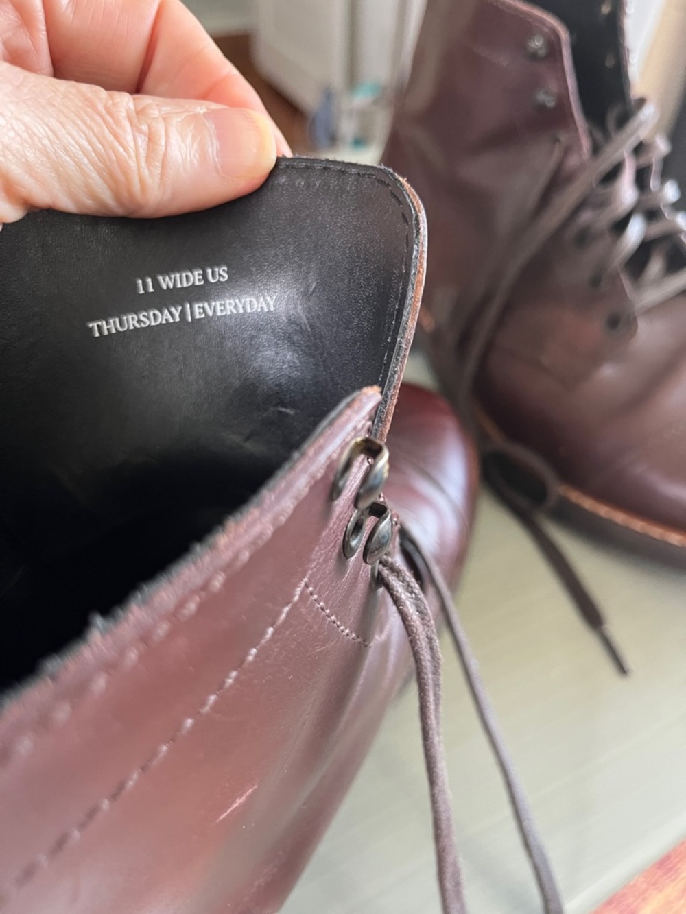 Thursday Boot Company Everyday Boot Sz 11 Wide - Picture 9 of 9